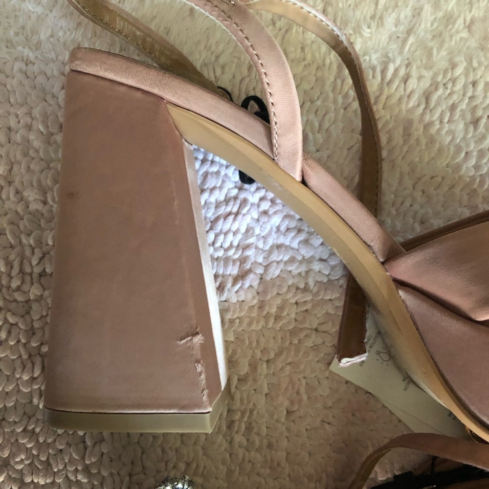 Zara Rhinestone Platform Heels - Picture 14 of 16